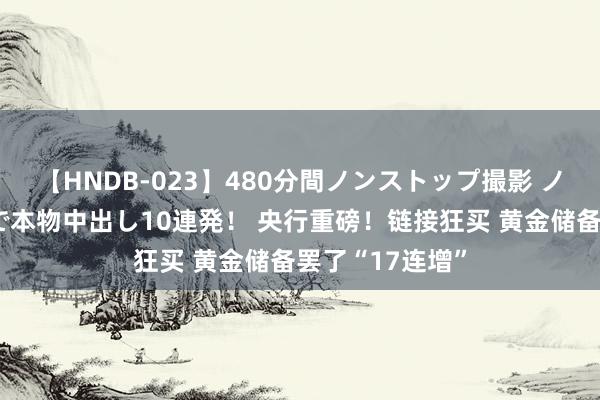 【HNDB-023】480分間ノンストップ撮影 ノーカット編集で本物中出し10連発! 央行重磅!链接狂买 黄金储备罢了“17连增”