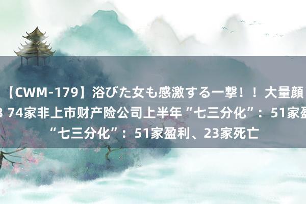 【CWM-179】浴びた女も感激する一撃!!大量顔射!!! Part3 74家非上市财产险公司上半年“七三分化”:51家盈利、23家死亡