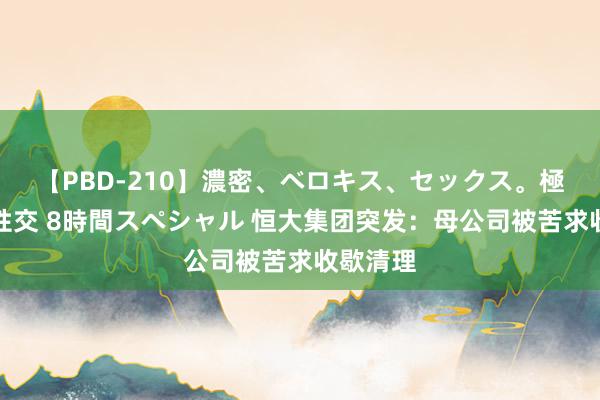【PBD-210】濃密、ベロキス、セックス。極上接吻性交 8時間スペシャル 恒大集团突发:母公司被苦求收歇清理