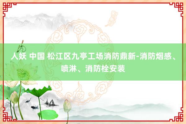 人妖 中国 松江区九亭工场消防鼎新-消防烟感、喷淋、消防栓安装