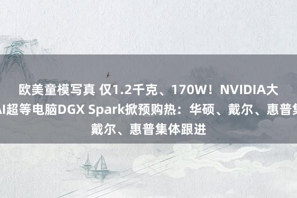 欧美童模写真 仅1.2千克、170W！NVIDIA大众最小AI超等电脑DGX Spark掀预购热：华硕、戴尔、惠普集体跟进