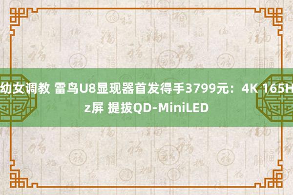 幼女调教 雷鸟U8显现器首发得手3799元：4K 165Hz屏 提拔QD-MiniLED